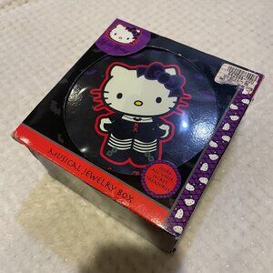 Vintage Y2K Sanrio Hello Kitty Goth Music Box